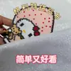 Puntada de Cuentas Brillo Transferencia de Calor Tela Juego Completo Tela de Brillo Arcoíris Puntada de Cuentas Frijol Hecho a Mano DIY Tela de Venezuela Versión Engrosada