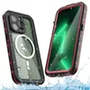 Nova Capa à Prova d'Água Redpepper para iPhone 18 Promax/17 Promax