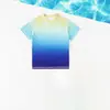Nuevo Traje de Baño Dividido para Niños Versión Coreana Amazon Aliexpress Traje de Baño para Hombres Comercio Exterior para Niños Medianos y Grandes