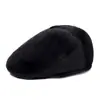 Sombrero para personas de mediana edad y ancianos hombres invierno cálido protección para los oídos para ancianos sombrero avanzado abuelo hombre mayor ocio gorra combinable para todo
