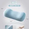 Almofada de espuma viscoelástica para suporte do pescoço, travesseiro para cochilo no escritório, travesseiro de seda gelada para ajudar a dormir, travesseiro pequeno para dormir de bruços