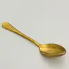Cuchara de mesa de acero inoxidable transfronteriza, Cuchara con mango redondo de patrón de serpiente, Cuchara para comer en casa y restaurante, Cuchara para beber, Exquisita cuchara de postre, Cuchara