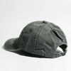 Gorra de Béisbol con Visera Lavada Estilo Cola de Caballo Personalizada Exportación Europea y Americana Protector Solar y Protección Solar Gorra de Béisbol Popular en Amazon Gorra de Papá
