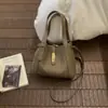 Bolsa de Mão Design de Nicho Bolsa Saco, Retrô e Estilosa, Versátil e Simples, Bolsa Cesta para o Dia a Dia e Uso Casual, Bolsa de Ombro Único Transversal