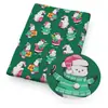 Patrón de pingüino, material de algodón poliéster o lona de poliéster opcional, accesorios hechos a mano para DIY, 1Yc27573