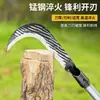 Hoz Forjada Martillada para Cosechar Maíz y Arroz, Cuchillo Afilado para Cortar Hierba, Herramienta Especial para Podar Árboles y Leña