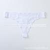 Tanga Feminina Europeia e Americana Transfronteiriça em Estoque, Sem Costura, Respirável, Seda de Gelo, Roupa Íntima Feminina Clássica, Mesmo Estilo de Victoria's Secret