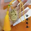 Novo Pingente Banhado a Ouro para Bênçãos do Exame de Admissão ao Ensino Médio e Faculdade, Decoração de Ensino Médio, Lembrança Souvenir Banhada a Ouro do Monte Wutai