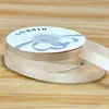 Cinta de Gasa de Color Sólido de Borde Medio de 2.5 cm, Cinta para Ramo de Flores, Cinta para Envoltura de Regalos DIY, Venta al por Mayor