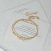 Joyería para mujer de lujo ligero con circonita microincrustada y chapado en oro real, pulsera geométrica de terrón de azúcar de gama alta, pulsera de estilo commuter al por mayor