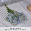Flores Artificiais de Camomila Feitas à Mão para Decoração de Salão de Casamento, Flores Artificiais para Decorações de Sala de Estar e Mesa de Jantar, Flores Artificiais