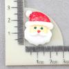 Papá Noel Muñeco de Nieve Árbol de Navidad Campana Resina Accesorios Pegamento Crema Material Bolsa Carcasa Teléfono Móvil DIY Accesorios para el Cabello Adornos para la Cabeza