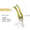 Tijeras Pesadas para Ramas Sk5 para Jardinería, Tijeras de Podar para Ramas de Flores, Tijeras para Árboles Frutales, Tijeras Adelgazadoras de Flores, Herramienta para Recoger Frutas