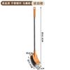 Kangmi cepillo de baño mango largo cepillo de baño baño cuadrado curvo plástico cepillo de limpieza de inodoro fabricantes mayoreo