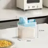 Caja de Almacenamiento de Mijo Granos Barril de Arroz Tanque de Almacenamiento de Harina Caja de Arroz Doméstica a Prueba de Insectos a Prueba de Humedad Sellada Granos Arroz