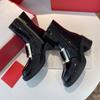 Calidad Superior~2026Botines Chelsea Rv para Mujer con Hebilla Metálica, Zapatos Cuadrados para Mujer, Botas Martin Versátiles de Tacón Grueso para Mujer, que Aumentan la Altura