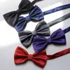 Vestido formal masculino com gravata borboleta, noivo britânico, laço de casamento, terno preto, vermelho, festa festiva, moda all-match