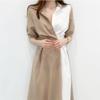 Verão 9203 Nova Chegada Cintura Elegante Platycodon Grandiflorum Ponto Francês Vestido Senso de Design Nicho Moda Leve Madura Saia
