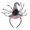 Faixa de Cabeça Chapéu de Bruxa Halloween Transfronteiriço cosplay Decoração Festa de Feriado Cartão de Cabelo Acessórios de Cabelo em estoque Atacado