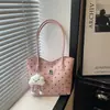 2026 Nueva Bolsa de Tote de Lunares para Mujer, Bolso de Hombro Único de Gran Capacidad, Moderno, para Viajes, Versátil, Casual, Bolso de Axila, Venta al por Mayor