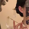 "Nubes Abrazando la Luna" Pasador de Pelo con Borla de Perlas Estilo Antiguo Modelo Nuevo para Mujer, Nuevo Accesorio para el Cabello Estilo Chino, Adorno para el Cabello Pasador Hanfu