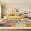 Alfombra de sala de estar con diseño de dopamina de dibujos animados, alfombra de área grande para mesa de centro, alfombrilla de piso resistente a la suciedad y antideslizante, fabricante de alfombras para dormitorio