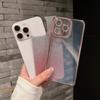 El Borde Está Incrustado con Pedrería y Brillo Degradado, Adecuado para Película Protectora de Lente Samsung S26Plus, Funda para Teléfono Electrochapada S24Ultra 24
