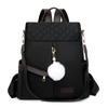 Mochila de Mujer 2025 Nueva Color Contraste Tela Oxford Bolso de Mujer Moda Gran Capacidad Mochila de Viaje Casual Estudiante Universitario