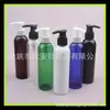 Frasco redondo de 180ml com bomba de rosca, frasco para shampoo, frasco para álcool em gel, frasco de loção bico de pato de 180ml