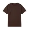 [230g Cool Solona Camiseta de Primeira Classe] Alta Qualidade Antirrugas, Respirável, Amigável à Pele Manga Curta Dois Abertos Atacado Estampa