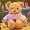 Muñeco Oso de Peluche Vestido, Lindo Oso con Suéter de Juguete, Regalo de Cumpleaños para Niños, Juguete de Peluche, Se Puede Imprimir con Logo