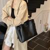 Bolso Tote Retro Versátil para Mujer, Gran Capacidad, Nuevo Superventas Transfronterizo 2025, Bolso de Hombro, Bolso de Axila de Alta Gama para el Trabajo
