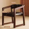 Mesa de Chá, Cadeira de Chá, Cadeira de Jantar, Mesa e Cadeiras de Jantar para Casa, Nova Cadeira de Madeira Maciça Estilo Chinês, Cadeira com Encosto, Banqueta para Mesa de Chá