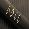 Pendientes de Acero Inoxidable Hip-Hop Transfronterizos Europeos y Americanos, Personalizados, Exagerados, Simples, Pendientes de Nicho, Pendientes, Regalos para Chicas al por Mayor