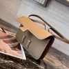 Bolsa Kangkang de Alta Qualidade 2026 Novo Estilo Horizontal, Bolsa de Ombro Único Elan para Axila, Pequena Bolsa Transversal Feminina de Couro Genuíno com Padrão de Palma