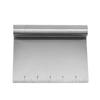 Cortador de masa con escala, raspador de pasteles para hornear en la cocina, cortador de masa de acero inoxidable, cortador de masa, corte de harina en stock