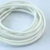 Cordón de piel sintética 3 mm redondo cordón para teléfono móvil correa de mano con núcleo recubierto correa para el hombro accesorio cordón para tejer DIY