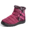 Comércio Exterior Transfronteiriço 35-44Ab Sapatos de Algodão Neve Algodão Impermeáveis Algodão Quentes Sapatos de Mãe Tamanho Grande Botas de Neve Femininas