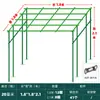 Treliça de Uva Treliça de Escalada para Jardinagem Pátio Externo Horta Suporte para Uva Melão Amargo Lufa Maracujá Treliça