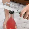 Cuchillo para Cortar Caña de Azúcar Casero Pelador Multifuncional Dos en Uno para Frutas y Verduras de Cocina Planificador de Melón Pelador Abrelatas Tapa de Botella