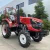 Maquinaria agrícola 604 tractor multifuncional de tracción en las cuatro ruedas para subir colinas, labranza rotatoria, arado y transporte