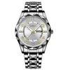 Nuevo Reloj de Hombre Genuino con Doble Calendario, Moderno, Resistente al Agua, Luminoso, Estilo de Negocios, Reloj de Pulsera Mecánico de Cuarzo de Alta Gama para Hombre