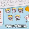 Broche de Alfinete Pequeno Desenho Animado Criativo Fofo Broche de Acrílico Pingente Pequeno Patch Broche Acessório de Roupa "Me Pague Mensalmente Miau"