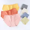 Pantalones de algodón para mujer cintura antibacteriano niñas japonesas entrepierna de algodón antibacteriano transpirable calzones para niñas al por mayor
