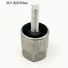 Accesorios para Patas de Banco de Trabajo para Estanterías de Piscina Comerciales Estufa de Gas Patas Redondas Patas Cuadradas Varilla Roscada con Base Accesorios