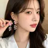 Pendientes de Aro Coloridos Dopamina 2026 Estilo Nuevo Moda Simple Versátiles Accesorios para Orejas Estilo Vacaciones Florales Junto al Mar