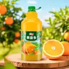 Bebida de Suco Huiyuan Garrafa Grande com Polpa, Benefício Multifrutas 2.5L Suco de Laranja, Suco de Kiwi, Suco de Manga para Banquete de Casamento e Jantar