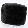 Sombrero Otoño e Invierno Sombrero de Felpa Gorro de Punta Coreano Monocromático de Copa Plana Sombrero de Ala Ancha Informal para Señora Mayor Simple Cálido