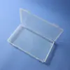 Caja de Almacenamiento Rectangular de Plástico para Mascarillas Caja Vacía Caja de Almacenamiento de Escritorio Suministros Escolares Caja de Piezas para Accesorios de Ferretería