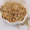 Tubo Torcido Tcheco 2X6Mm Tubo Espiral Contas DIY Acessórios de Cabelo Antigos Acessórios de Borla Material de Ponto Cruz Feito à Mão Contas Soltas